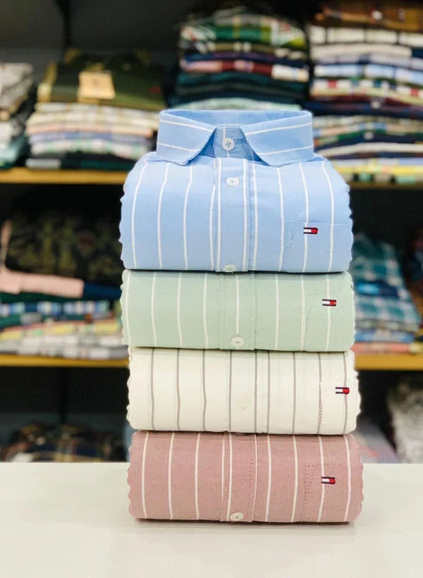 Tommy Lining Shirt (Combo Of 4 Shirt)