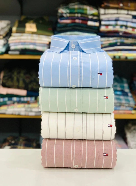 Tommy Lining Shirt (Combo Of 4 Shirt)
