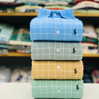 RL Polo Check Shirt (Combo Of 4pc)