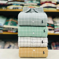 RL Polo Check Shirt (Combo Of 4pc)