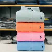RL Polo Plain Shirts (Combo of 4pcs)